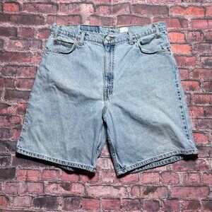 Vintage Levis 550 Shorts Men's 36 Relaxed Fit Denim Baggy Jean Cutoff Y2K Jorts